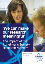 The impact of the Alzheimer’s Society Research Network