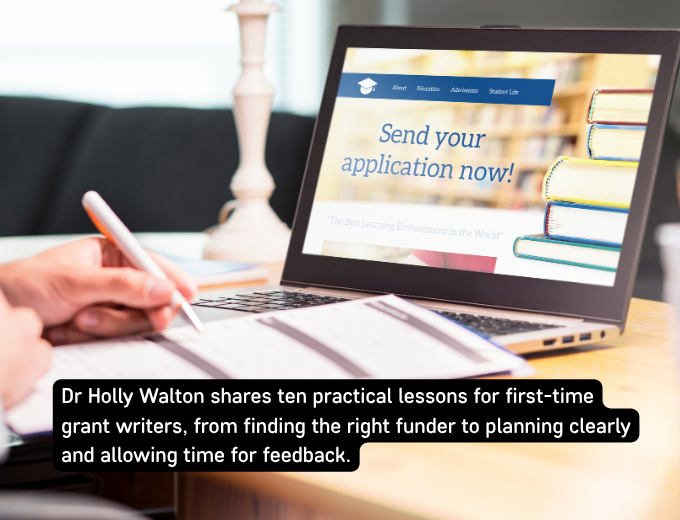 Blog – Early career reflections on writing grant applications