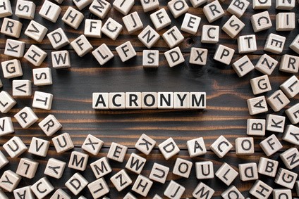 The growth of acronyms in the scientific literature