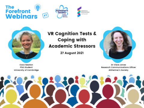 Forefront Webinar – VR Cognition Tests & Coping with Academic Stressors