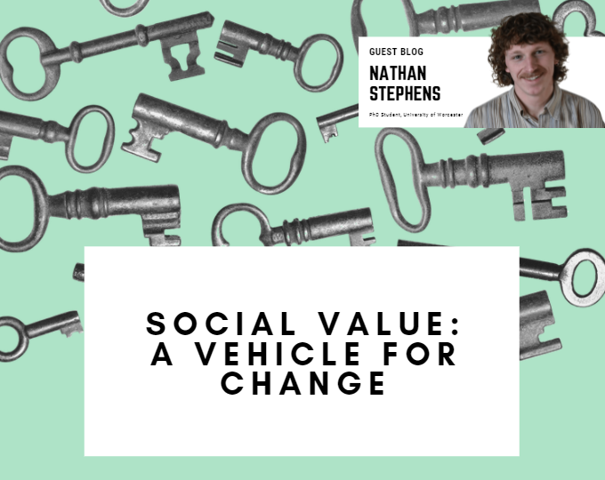 Guest Blog – Social Value: a vehicle for social change