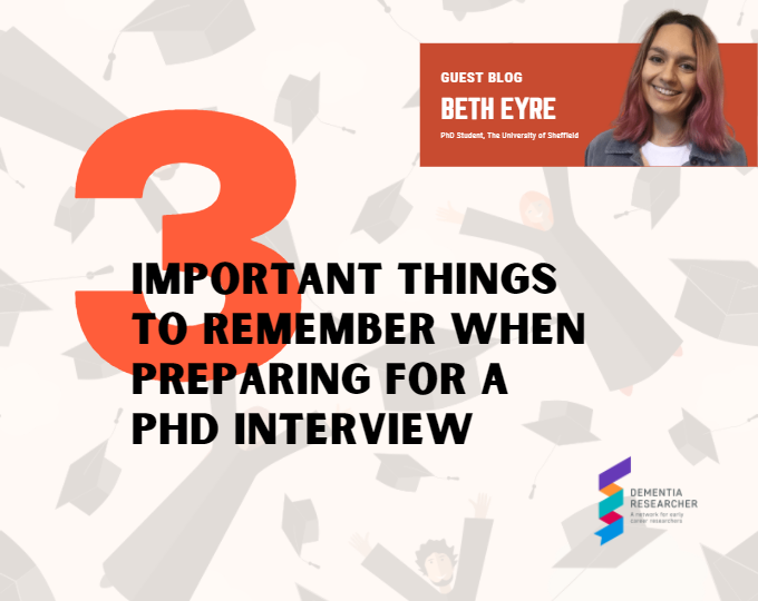 Blog – 3 Tips for a PhD interview