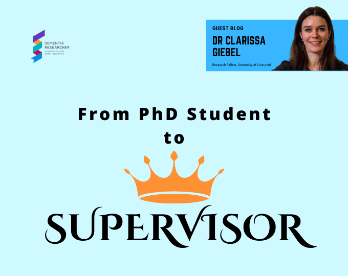 Blog – From PhD student to supervisor