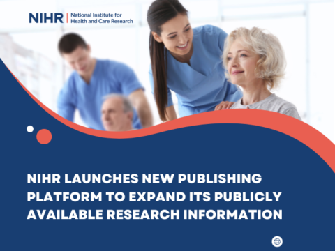 NIHR launches new publishing platform