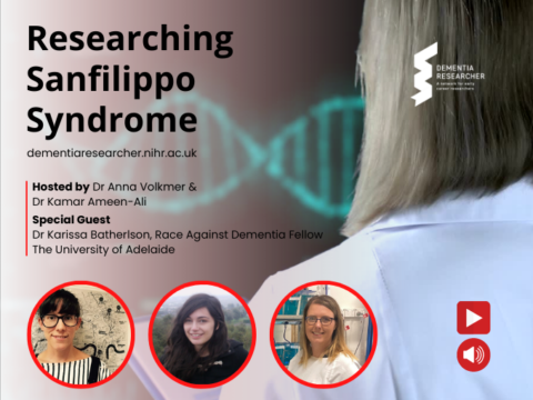 Podcast – Researching Sanfilippo syndrome