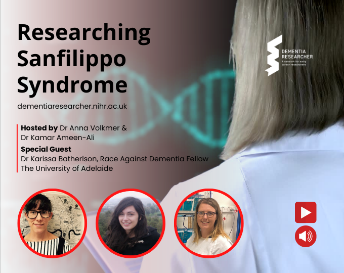 Podcast – Researching Sanfilippo syndrome