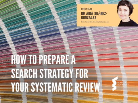 Guest Blog – How to prepare a search strategy for your systematic review