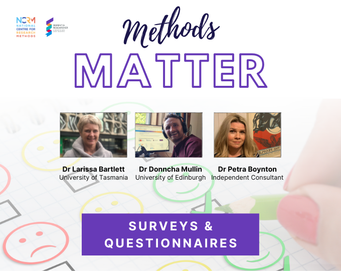 Methods Matter Podcast – Surveys & Questionnaires