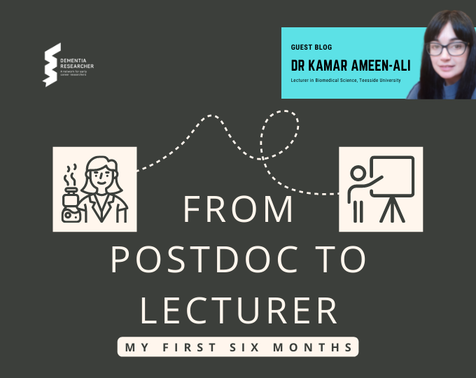 Guest Blog – From postdoc to lecturer, my first six months