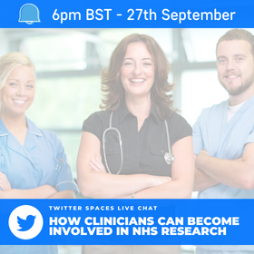 Twitter Spaces – Becoming a Clinical Researcher
