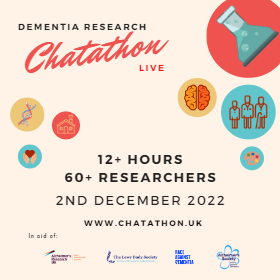 Dementia Research Charity #Chatathon LIVE
