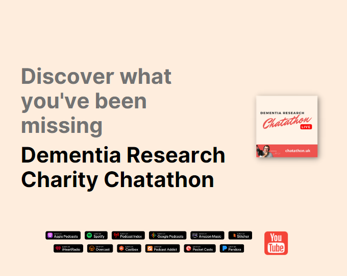 Catch-up Dementia Research Charity Chatathon