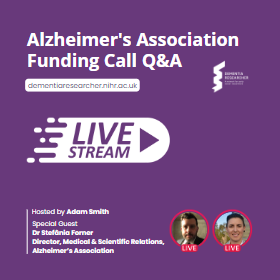 Alzheimer’s Association Funding Call Q&A – LIVESTREAM