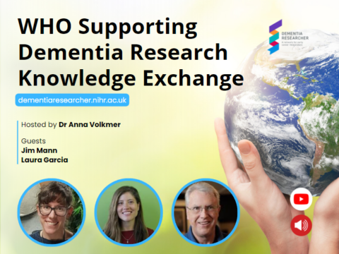 Podcast – WHO Supporting Dementia Research Knowledge Exchange