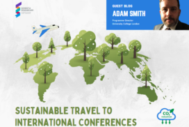Sustainable Travel to International Conferences blog by Adam Smith