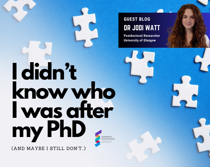 Blog – I didn’t know who I was after my PhD