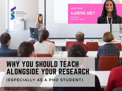 Blog – Why You Should Teach Alongside Your Research
