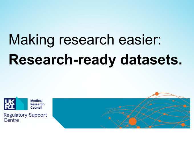 MRC Researcher Roadshow – Ready to use Datasets