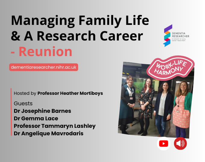 Podcast – Managing Family Life and a Research Career – Reunion