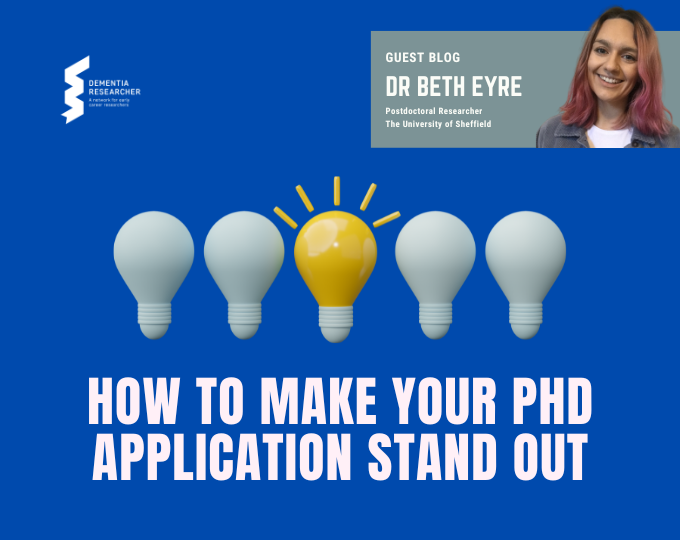 Blog – How to make your PhD application stand out