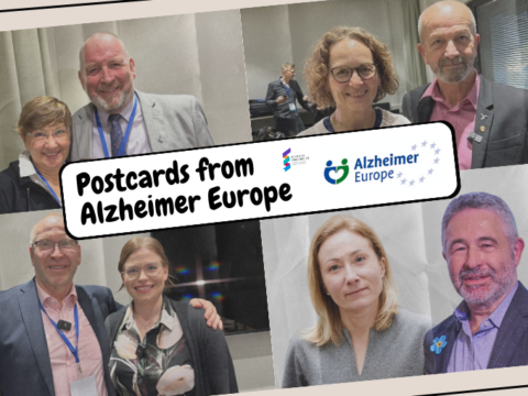 Postcards from the 33rd Alzheimer Europe Conference