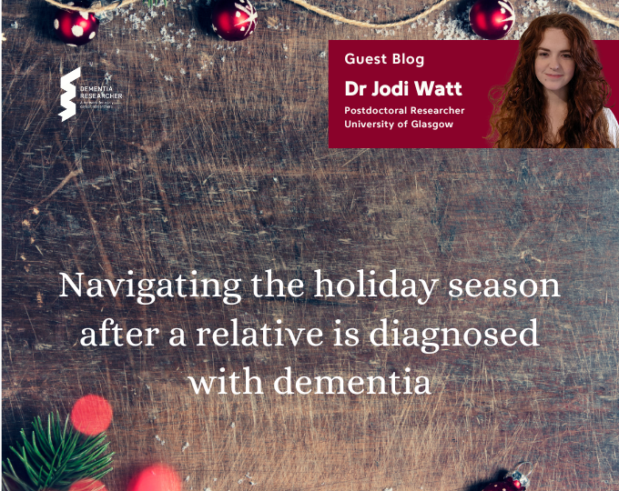Blog – Navigating the holidays after a relative is diagnosed with dementia