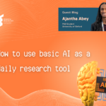 Blog – How to use basic AI as a daily research tool