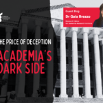 Blog – The price of deception, Academia’s dark side