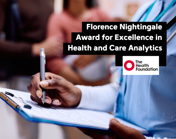 Florence Nightingale Award for Excellence in Health and Care Analytics
