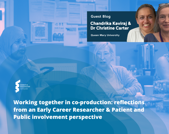 ECR & PPI Reflections on Working Together in Co-production