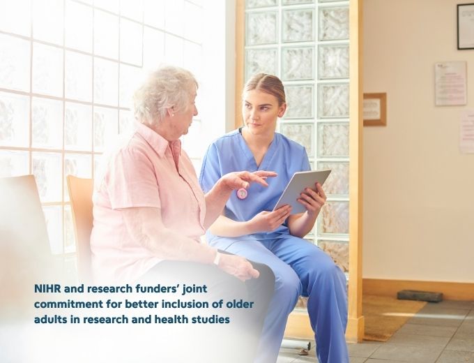 Funders’ pledge to include more older adults in research