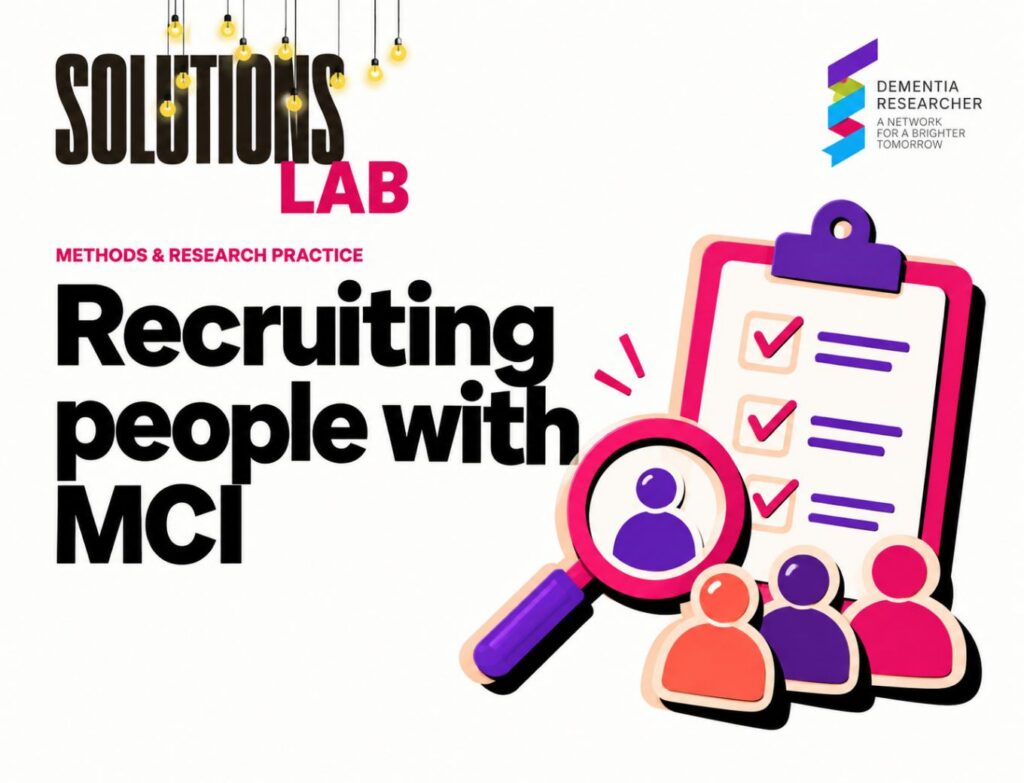 Tackling the Challenge of Recruiting people with MCI