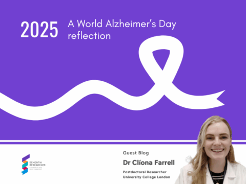 A World Alzheimers Day reflection blog by Dr Clíona Farrell