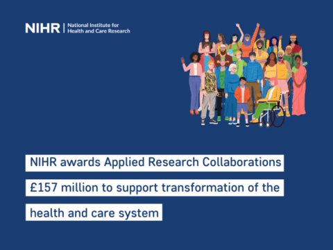 NIHR invests £157m in health and care research