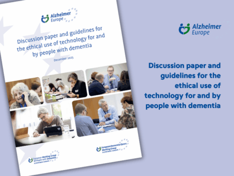 Alzheimer Europe releases ethics guidance on technology