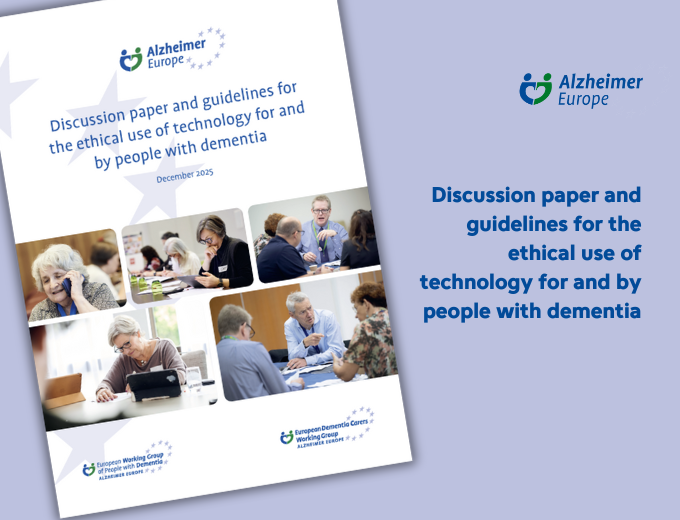 Alzheimer Europe releases ethics guidance on technology