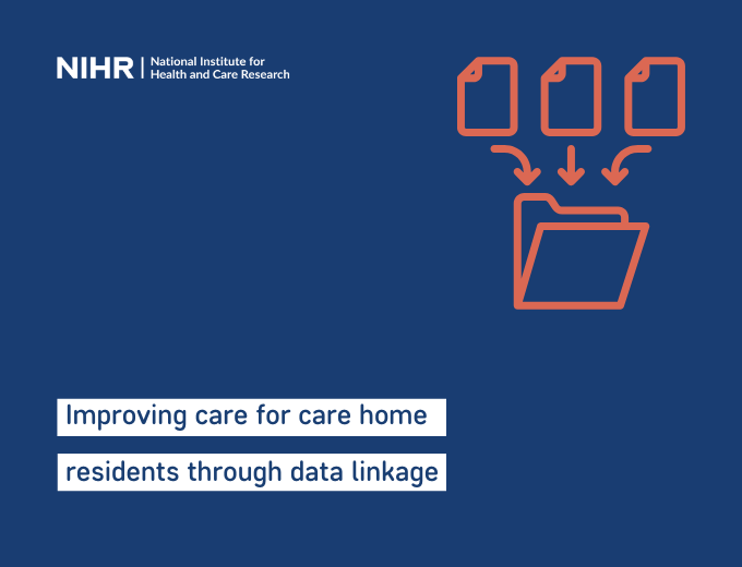 Improving care for care home residents through data linkage