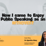 Blog – How I Came To Enjoy Public Speaking As An Introvert