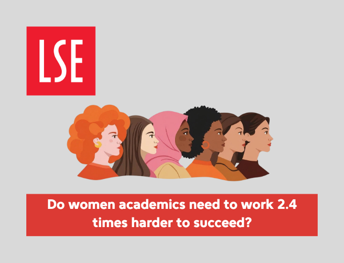 Do women academics need to work 2.4 times harder to succeed?