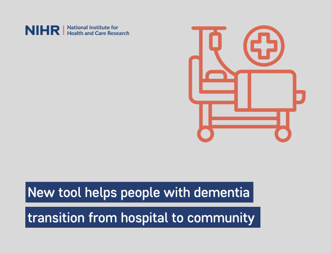 New tool helps people with dementia transition from hospital to community