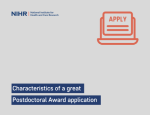 Characteristics of a great Postdoctoral Award application