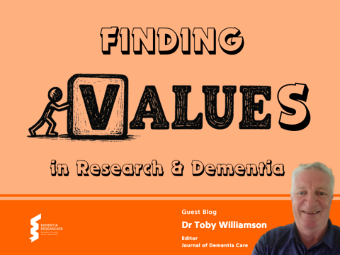 Blog – Finding values in research and dementia