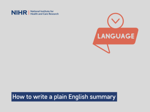 How to write a plain English summary