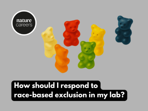 How should I respond to race-based exclusion in my lab?