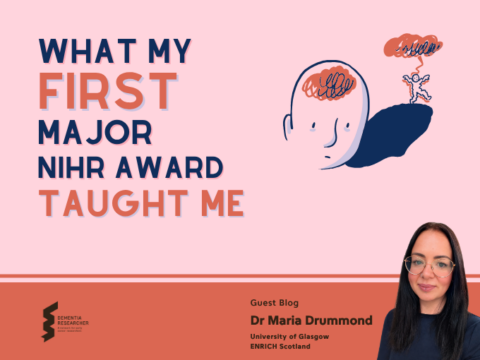 What My First Major NIHR Award Taught Me blog by Dr Maria Drummond