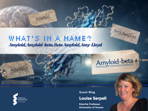 Whats in a name Amyloid Amyloid-beta Beta Amyloid Amy-Lloyd blog by Professor Louise Serpell