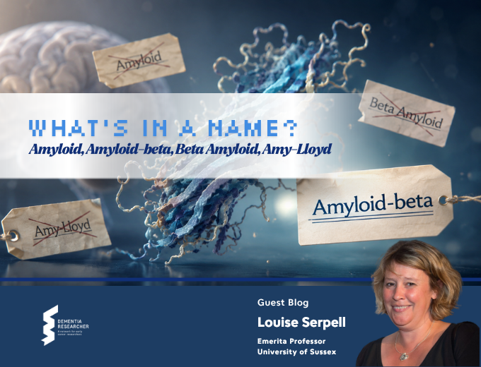 Blog - What's in a name? Amyloid, Amyloid-beta, Beta Amyloid, Amy-Lloyd