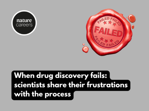 When drug discovery fails: scientists share their frustrations with the process