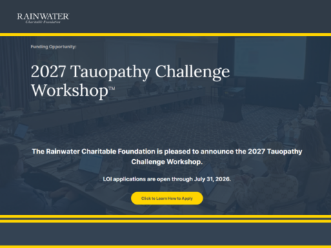 2027 Tauopathy Challenge Workshop
