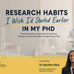 Blog – Research Habits I Wish I’d Started Earlier in My PhD